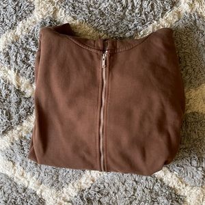 Brandy Melville brown christy hoodie